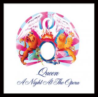 Plakát v rámu Pink Floyd: A Night At The Opera (31,5 x 31,5 cm)