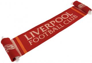 Pletená fan šála FC Liverpool: Nikdy nepůjdeš (132 x 19 cm)