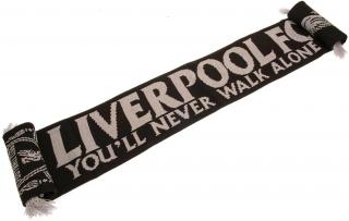 Pletená fan šála Liverpool FC: vzor PH (132 x 19 cm)