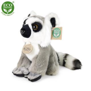 Plyšový lemur sedící 18 cm ECO-FRIENDLY