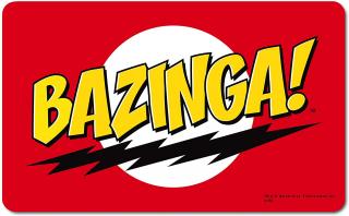 Podložka na jídelní stůl The Big Bang Theory|Teorie velkého třesku: Bazinga! (23 x 14 cm) plastová