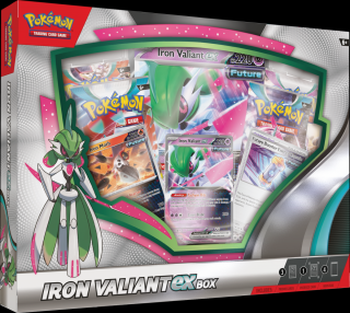 Pokémon TCG: Roaring Moon / Iron Valiant ex Box