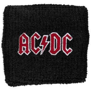 Potítko AC/DC: Red Logo (šířka 8 cm, obvod 18 cm)