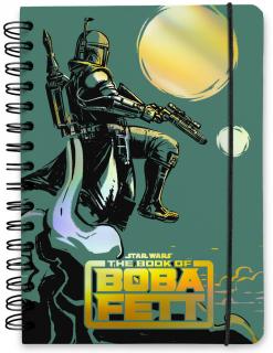 Poznámkový blok Star Wars|Hvězdné války: Boba Fett (A5 14,8 x 21,0 cm)
