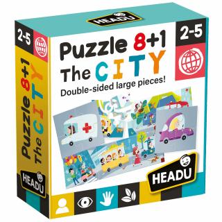 Puzzle HEADU: Puzzle 8+1 Město