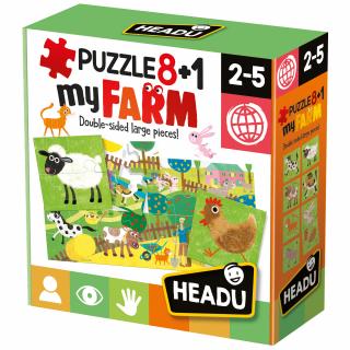 Puzzle HEADU: Puzzle 8+1 Moje farma