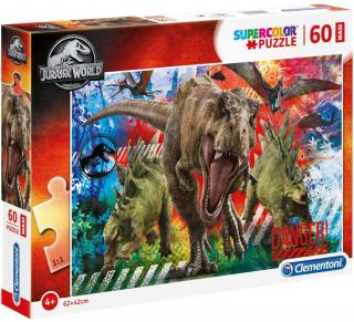Puzzle Jurassic World|Jurský svět: Dinosauři (62 X 42 cm)