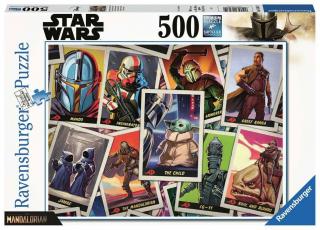 Puzzle Star Wars|Hvězdné války: The Mandalorian The Child 500 dílků (49 x 36 c)