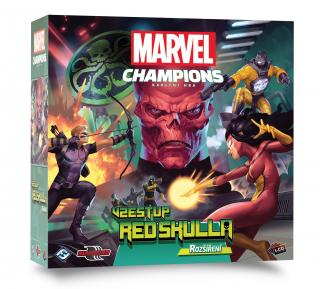 Rodinná hra Marvel Champions LCG: Vzestup Red Skulla - rozšíření