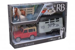 Royal Breeds - Koně s přívěsem a autem