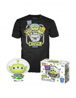 Set Funko POP & Tee: Pixar- Alien As Buzz(GW)- M