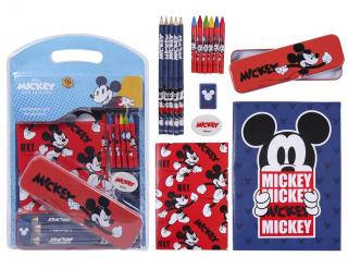 Set školních potřeb Disney: Mickey Mouse 7 předmětů (23 x 9 cm)