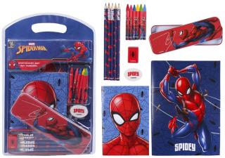 Set školních potřeb Marvel Comics|Spiderman: 7 předmětů (23 x 35 cm)