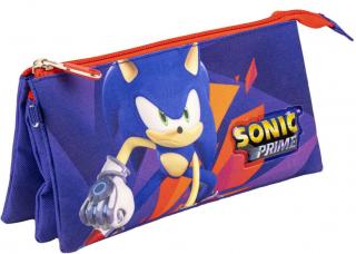 Školní penál na tužky Sonic|The Hedgehog: Sonic Prime (23 x 12 x 2 cm)