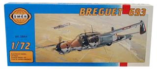 Slepovací stavebnice letadla Breguet 693 1:72
