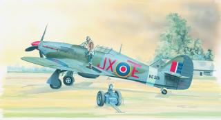 Slepovací stavebnice letadla Hawker Hurricane MK.II 1:72