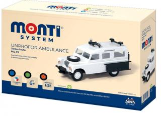 Stavebnice Vista Monti Systém Unprofor Ambulance
