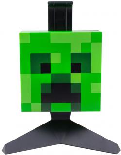 Stolní dekorativní lampa na sluchátka Minecraft: Creeper (19 x 24 x 12 cm)