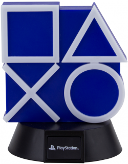 Stolní dekorativní lampa Playstation: PS 5 tlačítka (8 x 10 x 8 cm)