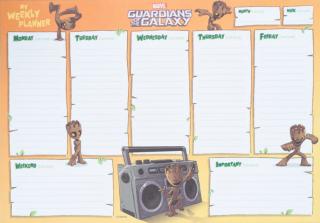 Stolní plánovací A4 podložka na stůl Marvel|Guardians Of The Galaxy|Strážci Galaxie: Groot (29,7 x 21 cm)
