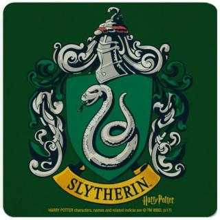 Tácek pod sklenici Harry Potter: Slytherin Coat (10 x 10 cm)