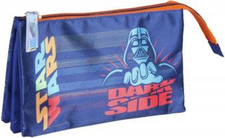Trojitý penál na tužky Star Wars|Hvězdné války: Dark Side (23 x 12,5 x 3 cm)