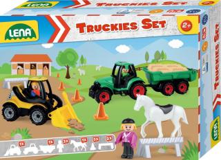 Truckies Set farma, okrasný kartón