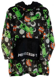 Unisex mikina Minecraft: Creeper TNT (univezální|obvod hrudníku 130 cm) černý polyester Velikost oblečení: Univerzální