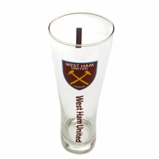 Vysoká pivní sklenice West Ham United 570 ml