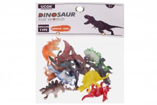 Zvířátka figurky dinosauři 12 ks set 5 cm