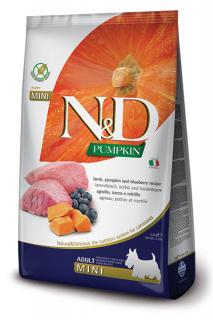 N&D Pumpkin DOG Adult Mini Lamb & Blueberry Varianta: 7kg
