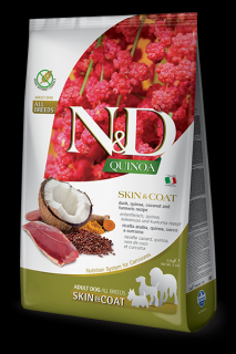 N&D Quinoa DOG Skin & Coat Duck & Coconut Varianta: 7kg - DOPRAVA ZDARMA!!!