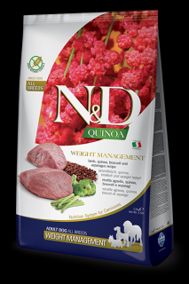 N&D Quinoa DOG Weight Management Lamb & Broccoli Varianta: 2,5kg