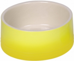 Nobby keramická miska GRADIENT 18,0 x 7,0 cm / 1,10 l Barva: žlutá