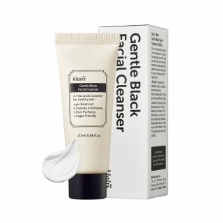 Gentle Black Facial Cleanser - Omlazující čistící pěna s vitamíny z ostružin Balení: 20 ml