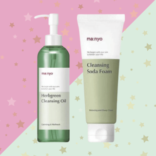 Green Double Cleansing Set - Sada pro čistou a zářivou pleť bez pórů