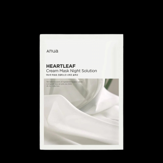 Heartleaf Cream Mask Night Solution - Plátýnková maska s krémovou esencí | 1 ks