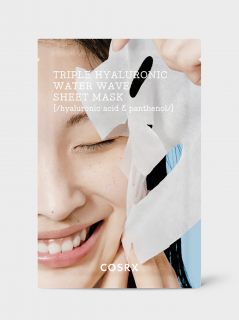 Hydrium Triple Hyaluronic Water  Wave Sheet Mask - Hydratační osvěžující maska 20ml