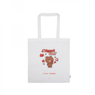 Line Friends Tote Bag - Roztomilá plátěná taška