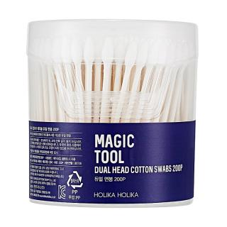 Magic Tool Dual Head Cotton Swabs - Vatové tyčinky do uší (200 ks)