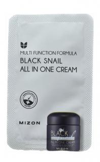 Mizon Pleťový krém s filtrátem sekretu Afrického černého hlemýždě 90% (Black Snail All In One Cream) 75 ml Balení: vzorek