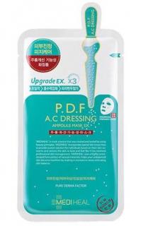 P.D.F AC-Dressing Ampoule Mask EX. - Čistící maska s centelou a kyselinou salicylovou 25 ml