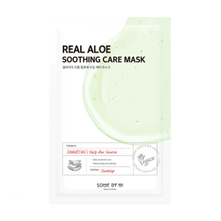 Real Aloe Soothing Care Mask - Plátýnková maska plná hydratace | 1 ks