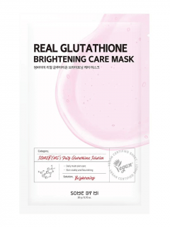 Real Glutathione Brightening Care Mask - Obnovující maska pro zářivou pleť | 1 ks