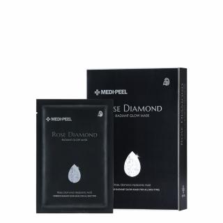 Rose Diamond Radiant Glow Mask - Plátýnková maska pro diamantovou záři pleti 25 ml