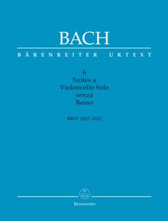6 Suites a Violoncello Solo senza Basso BWV 1007-1012
