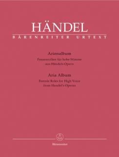 Album ženských árií z oper G. F. Händela pro vyšší hlas