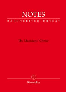 Bärenreiter Notes (červená barva Mozart)