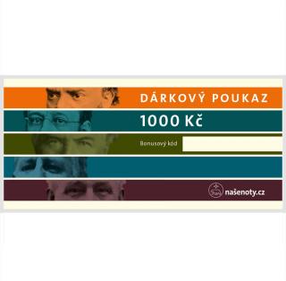 Dárkový poukaz v hodnotě 1000 Kč