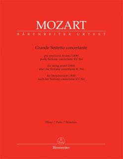 Grande Sestetto concertante pro smyčcové sexteto (1808) podle Sinfonie concertante KV 364